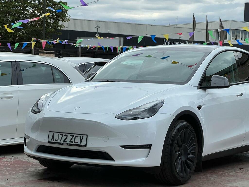 Tesla Model Y Model Y Long Range Awd White #6