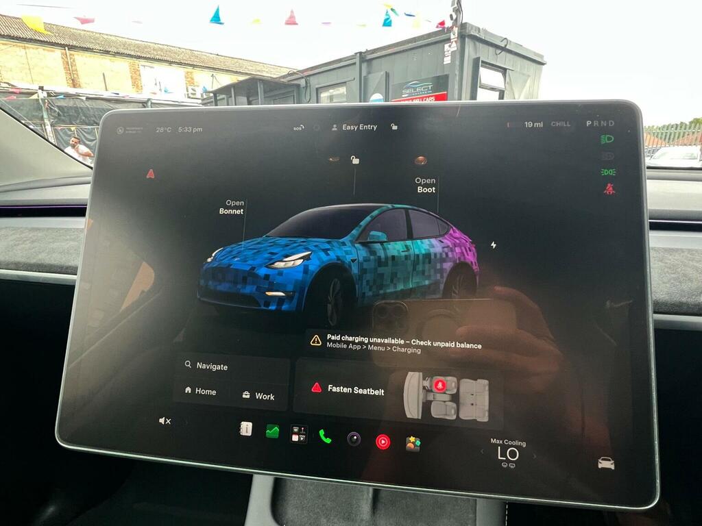 Tesla Model Y Model Y Long Range Awd White #2