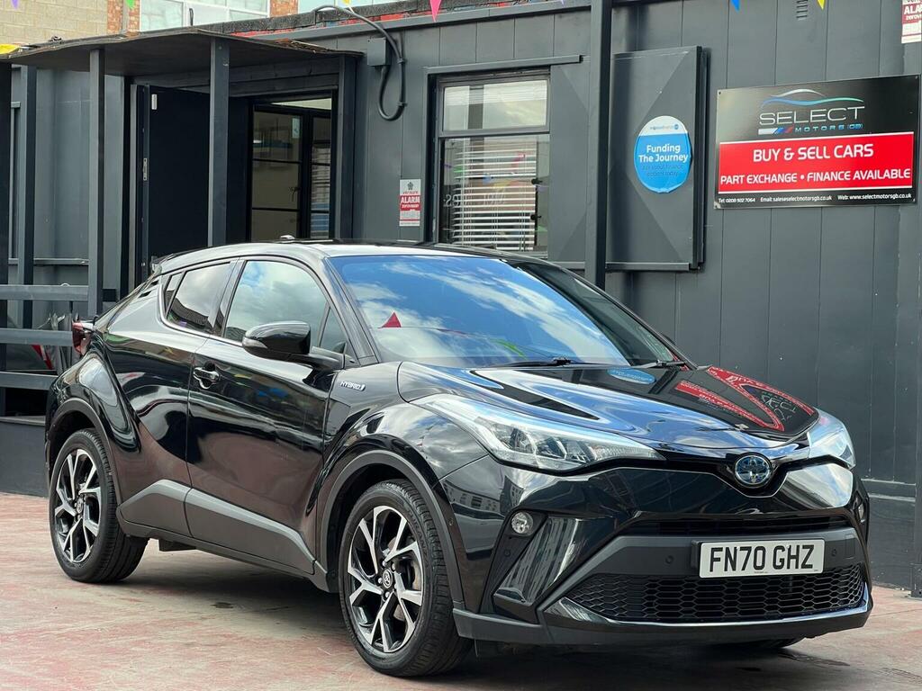 Toyota C-Hr 1.8 Vvt-h Design Cvt Euro 6 Ss Black
