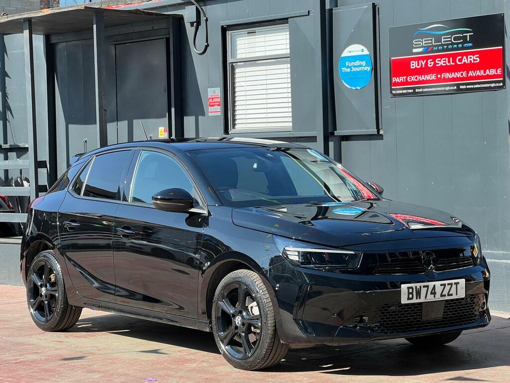 Vauxhall Corsa 1.2 Turbo Gs Euro 6 Ss Black