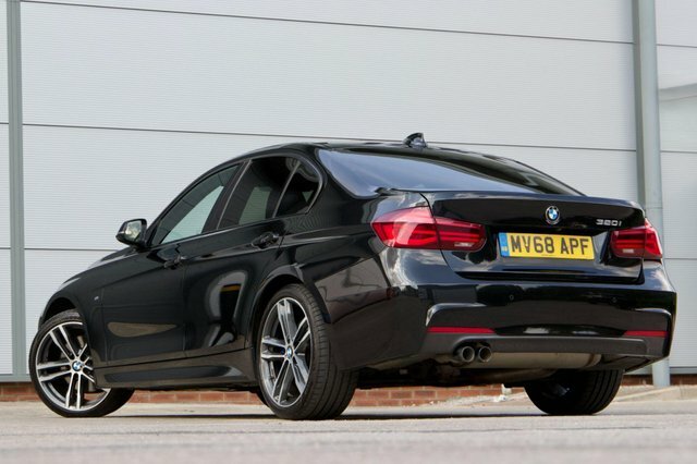 BMW 3 Series 2018 2.0 320I M Sport Shadow Edition Euro 6 Black #2