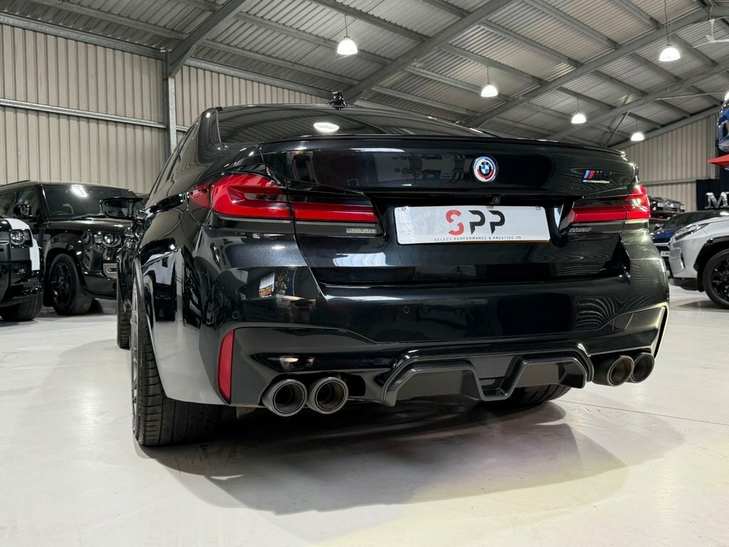 BMW M5 4.4I V8 Competition Saloon Steptronic X Black #4