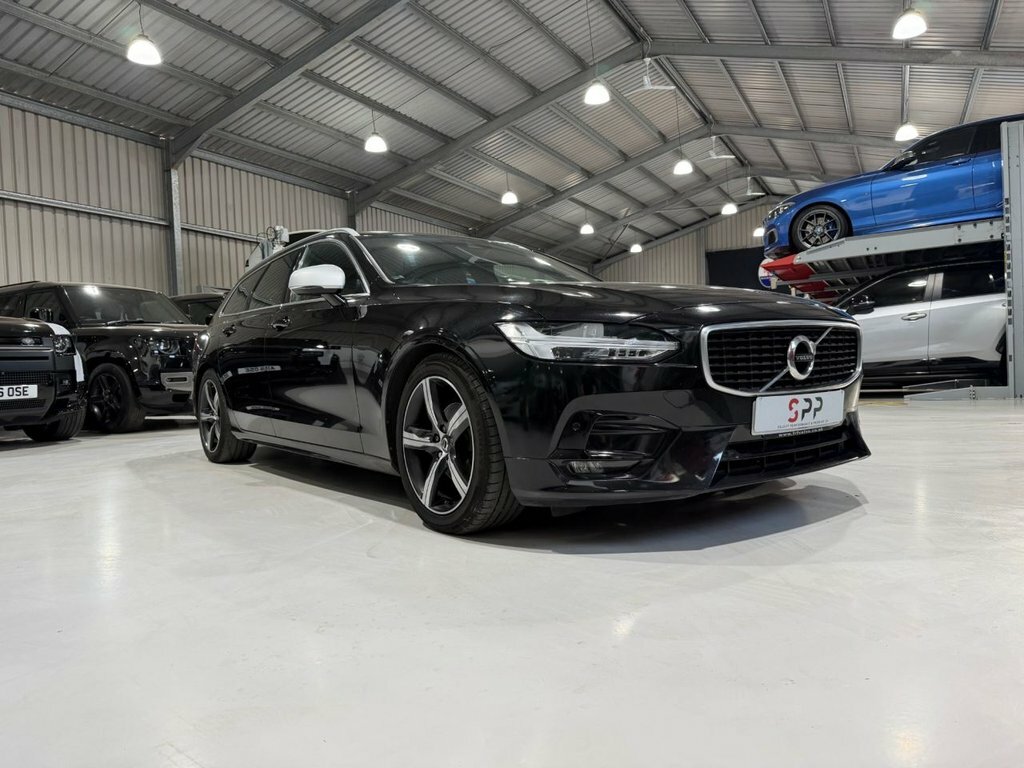 Volvo V90 2.0 D4 R-design Estate Euro 6 Ss Black