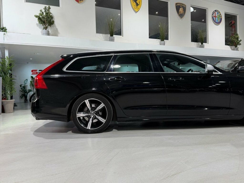 Volvo V90 2.0 D4 R-design Estate Euro 6 Ss Black #5