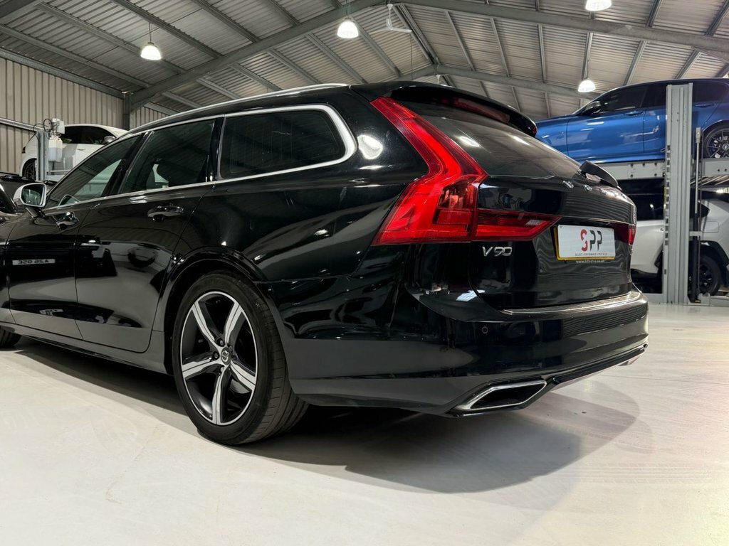 Volvo V90 2.0 D4 R-design Estate Euro 6 Ss Black #3