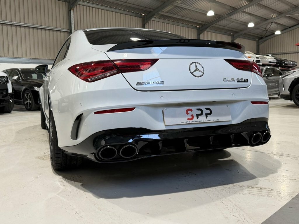 Mercedes-Benz CLA Class 2.0 Cla45 Amg S Plus Coupe 8G-dct 4Mati White #4