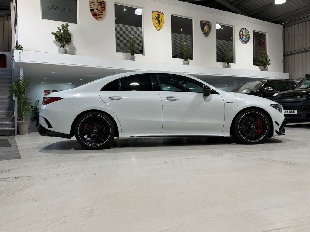 Mercedes-Benz CLA Class 2.0 Cla45 Amg S Plus Coupe 8G-dct 4Mati White #2