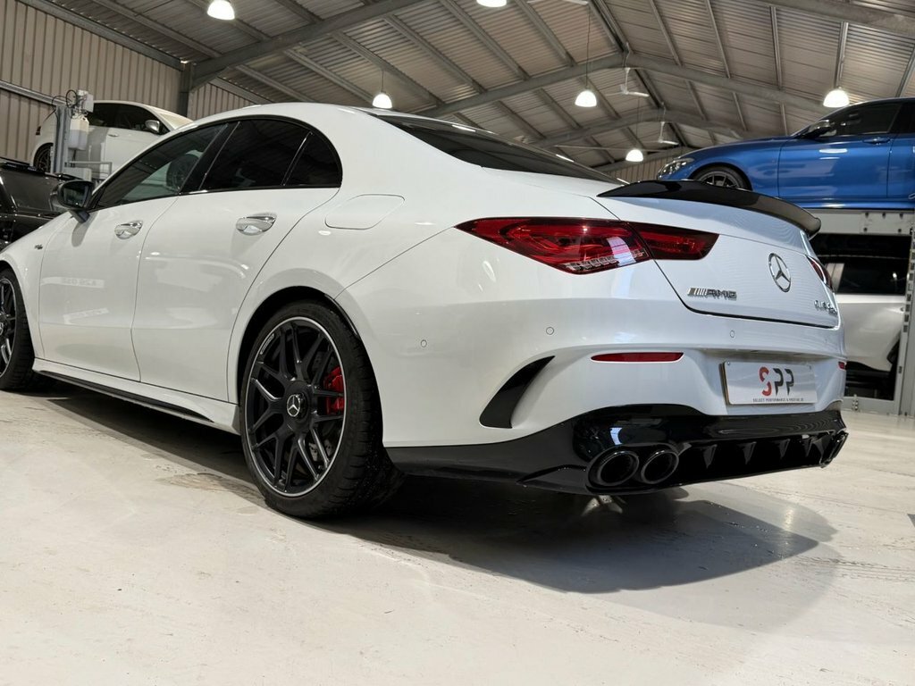 Mercedes-Benz CLA Class 2.0 Cla45 Amg S Plus Coupe 8G-dct 4Mati White #5