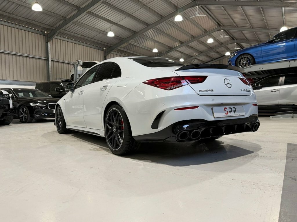Mercedes-Benz CLA Class 2.0 Cla45 Amg S Plus Coupe 8G-dct 4Mati White #3
