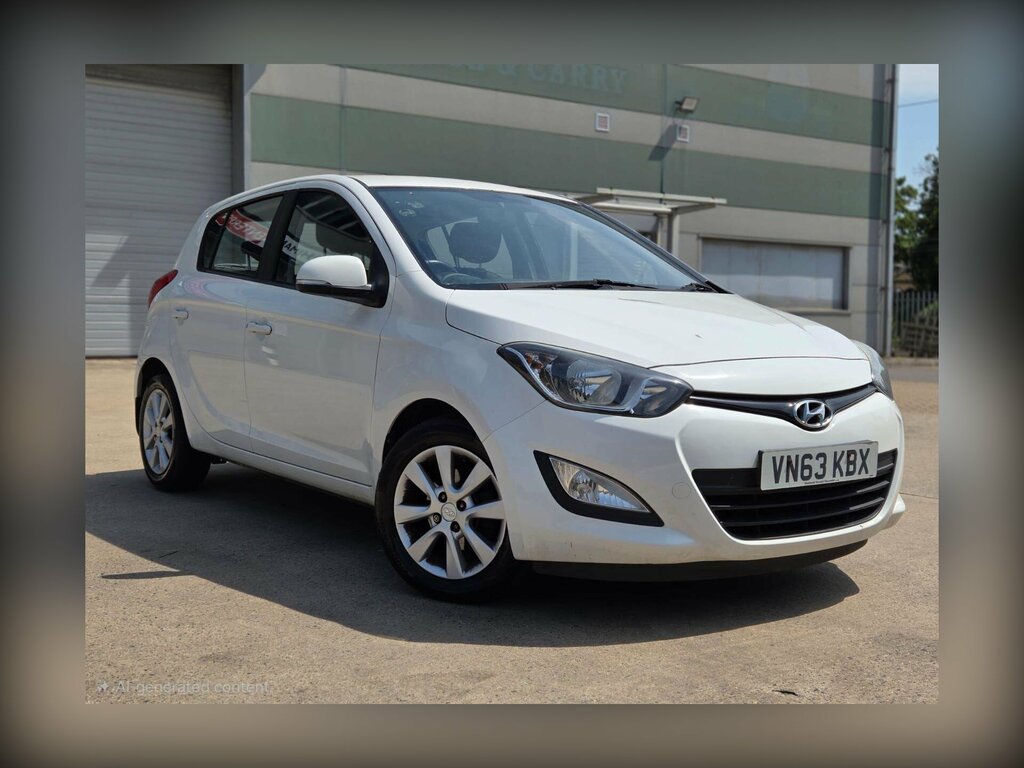 Hyundai I20 1.2 Active Euro 5 White #5