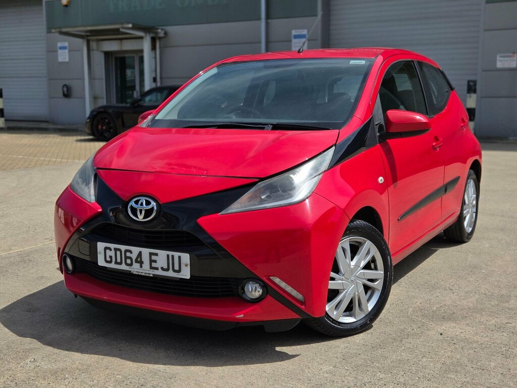 Toyota Aygo 1.0 Vvt-i X-pression X-shift Euro 5 Euro 5 Red #6