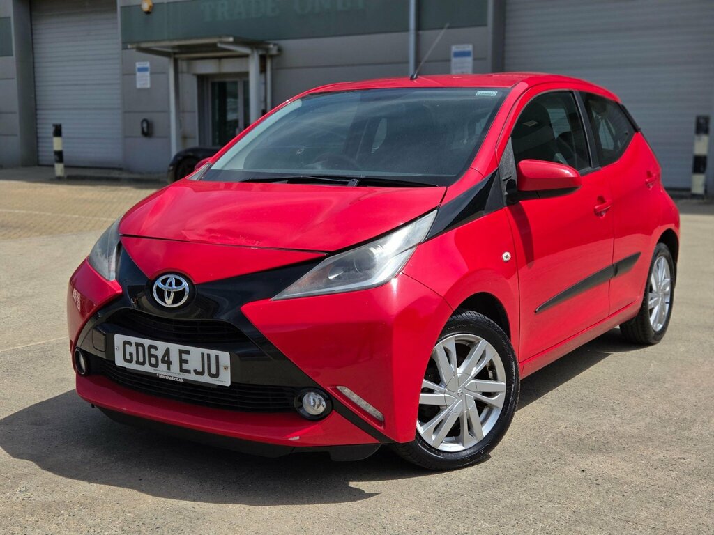 Toyota Aygo 1.0 Vvt-i X-pression X-shift Euro 5 Euro 5 Red #2