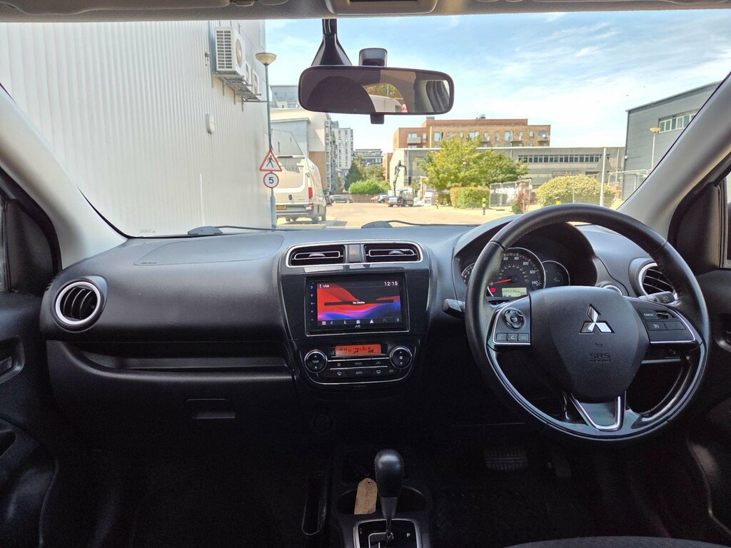 Mitsubishi Mirage 1.2 Juro Cvt Euro 6 Ss AK66UVJ White #4
