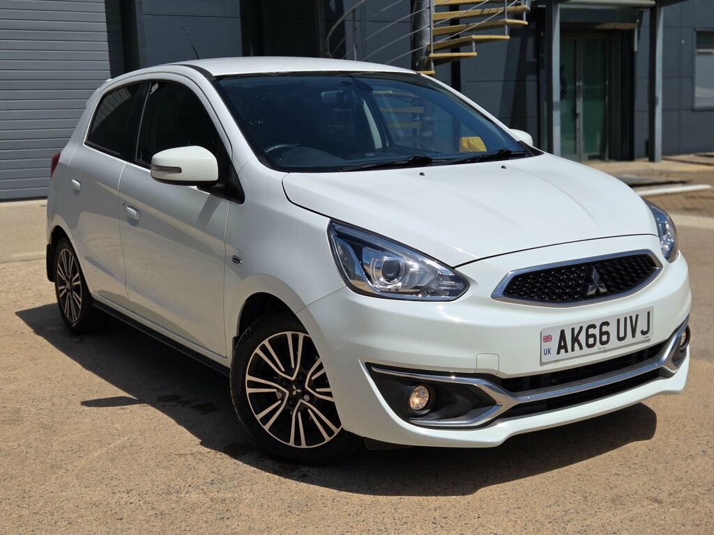 Mitsubishi Mirage 1.2 Juro Cvt Euro 6 Ss White