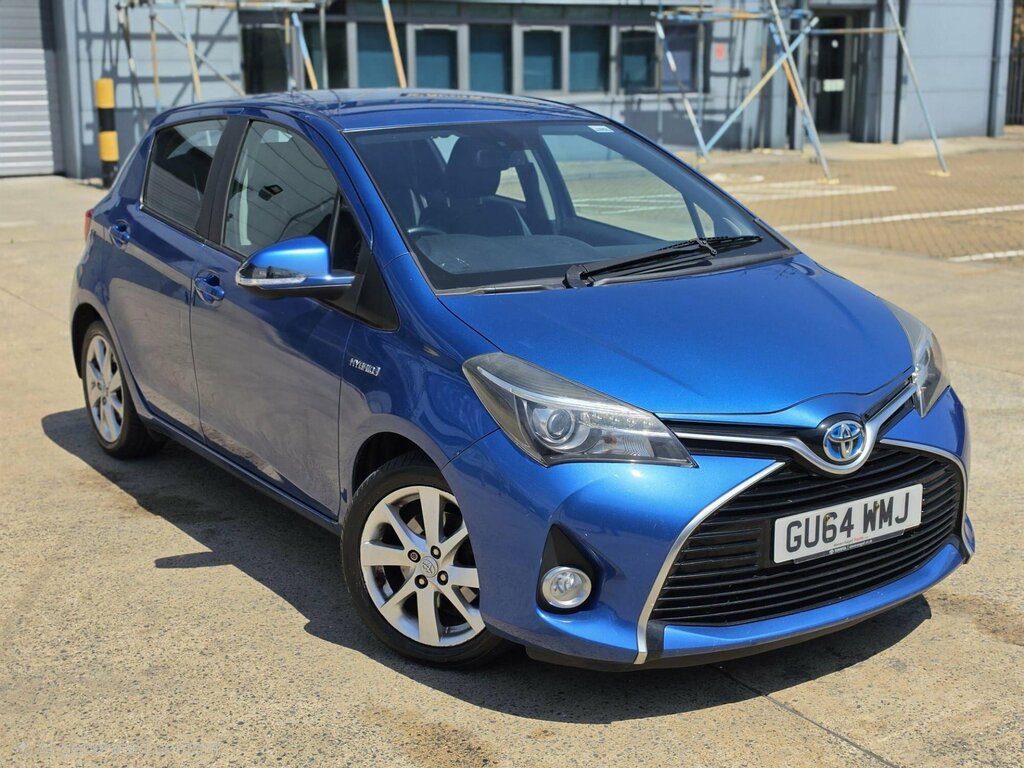 Toyota Yaris 1.5 Vvt-h Excel E-cvt Euro 6 15In Alloy Blue