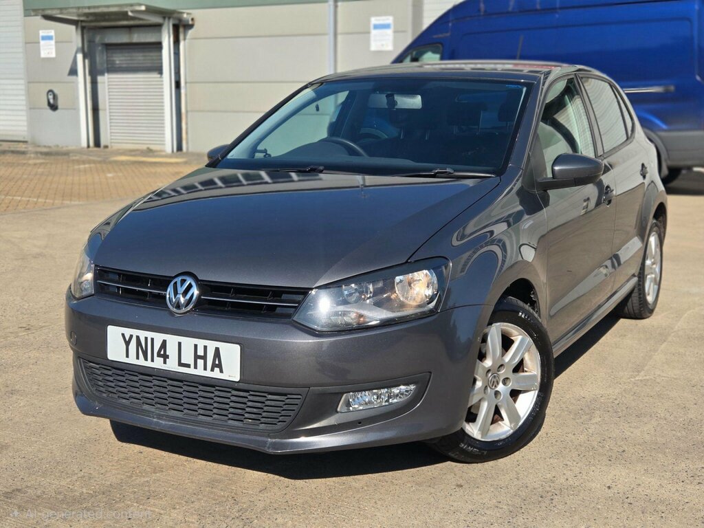 Volkswagen Polo 1.4 Match Edition Euro 5 Grey #6