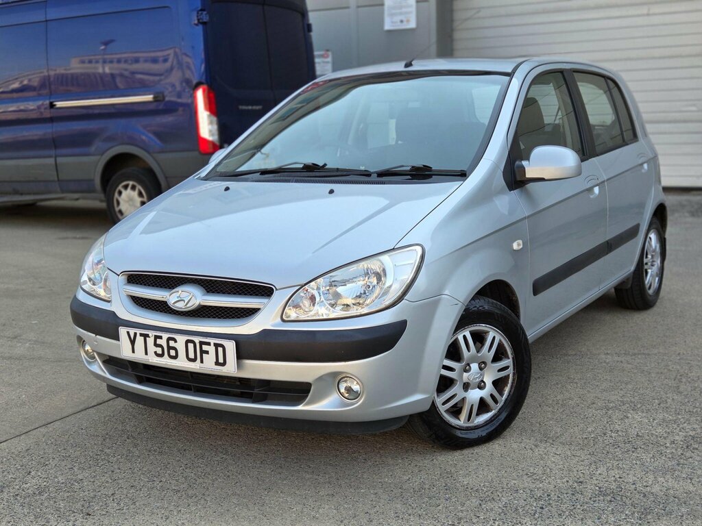 Hyundai Getz 1.4 Cdx YT56OFD Silver #6