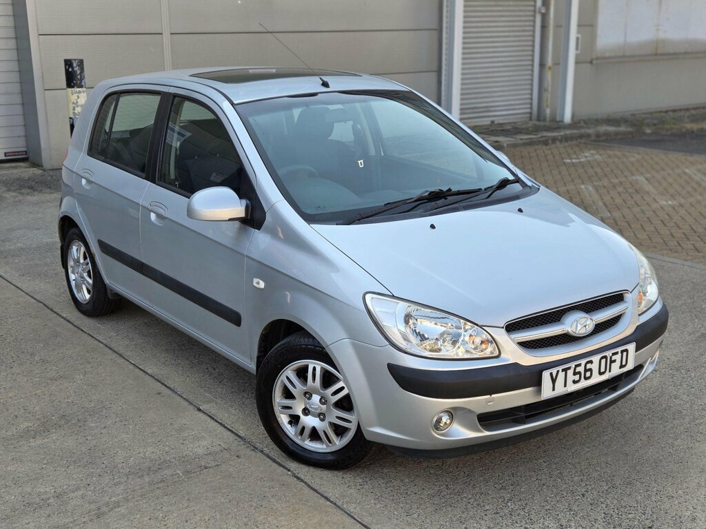 Hyundai Getz 1.4 Cdx YT56OFD Silver #5