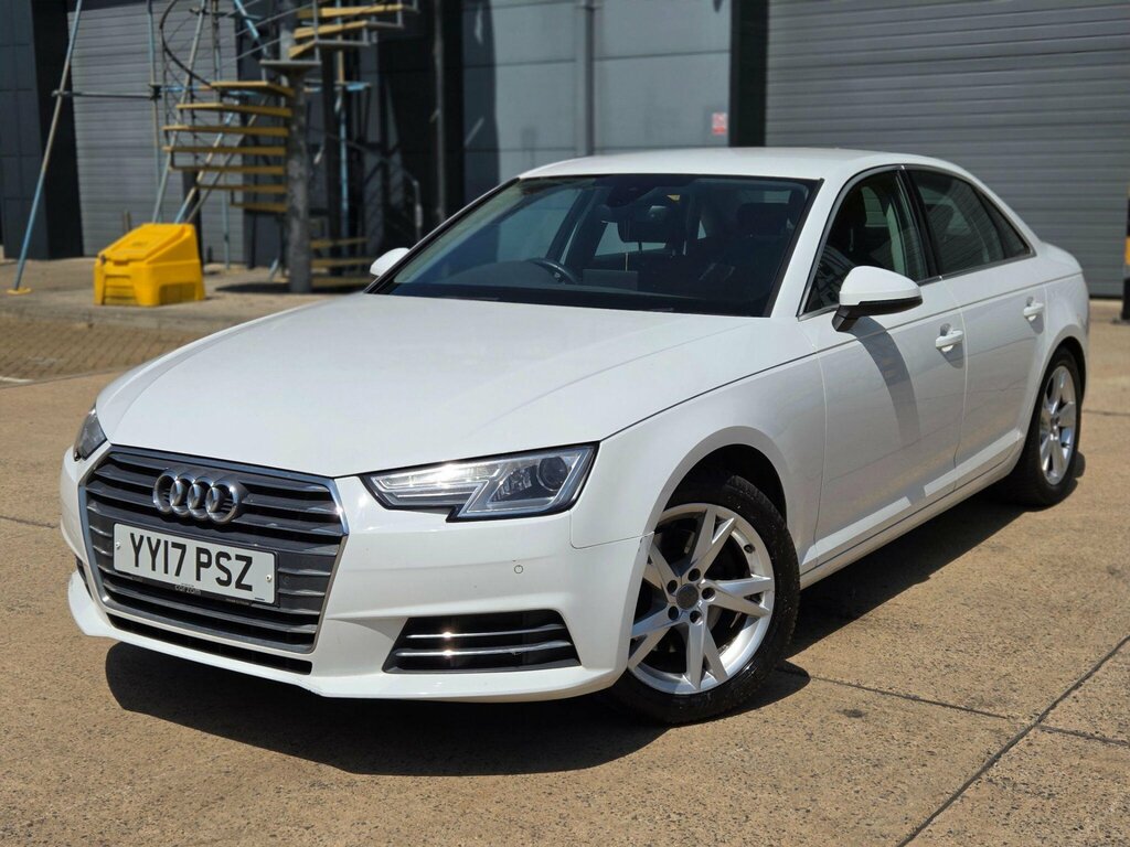 Audi A4 1.4 Tfsi Sport Euro 6 Ss White #2