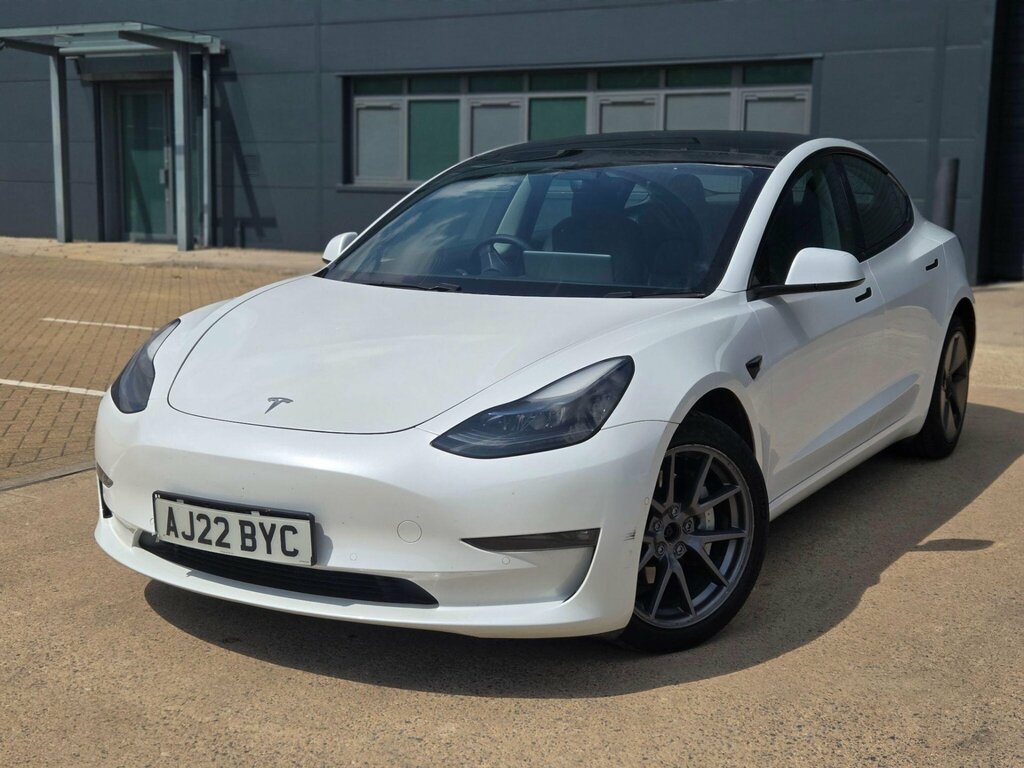 Tesla Model 3 Dual Motor Long Range 4Wde White #6