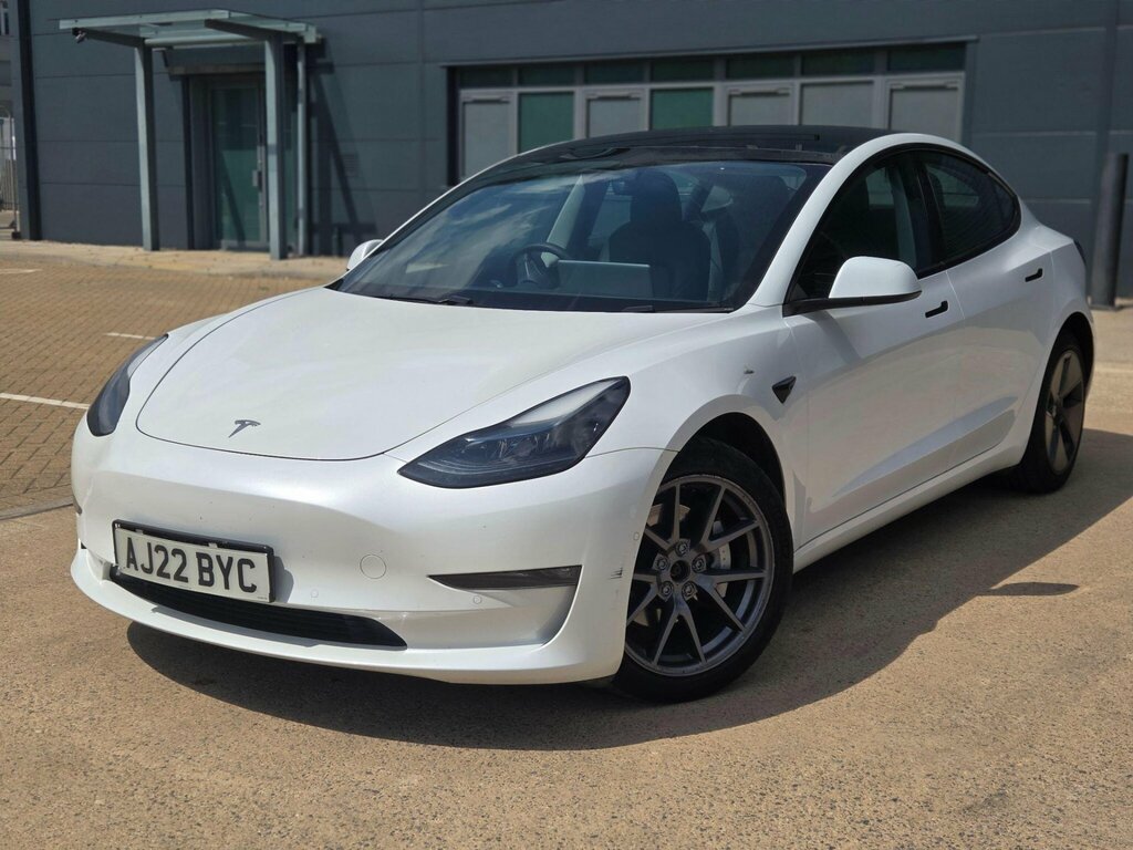 Tesla Model 3 Dual Motor Long Range 4Wde White #2