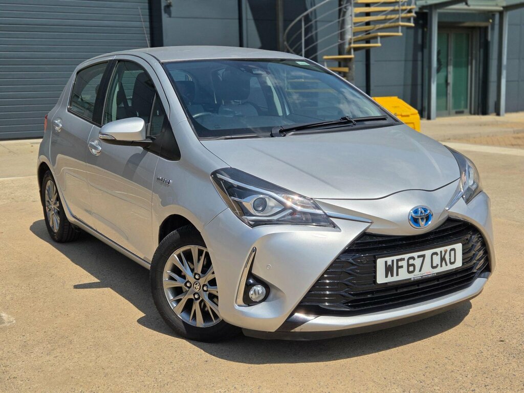 Toyota Yaris 1.5 Vvt-h Icon Tech E-cvt Euro 6 Ss Silver #5