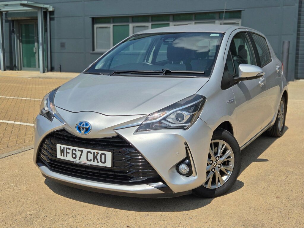 Toyota Yaris 1.5 Vvt-h Icon Tech E-cvt Euro 6 Ss Silver #6
