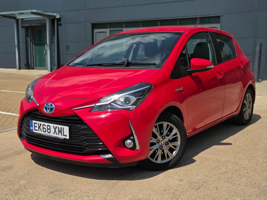 Toyota Yaris 1.5 Vvt-h Icon E-cvt Euro 6 Ss Red #2