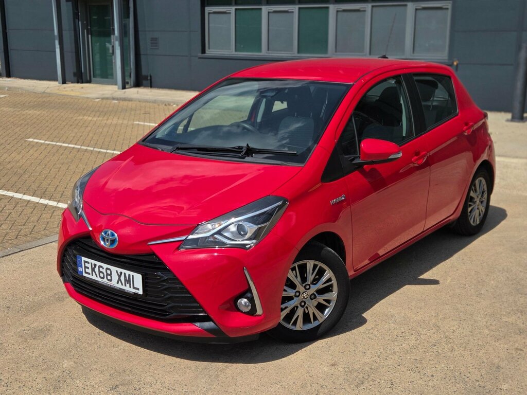 Toyota Yaris 1.5 Vvt-h Icon E-cvt Euro 6 Ss Red #6