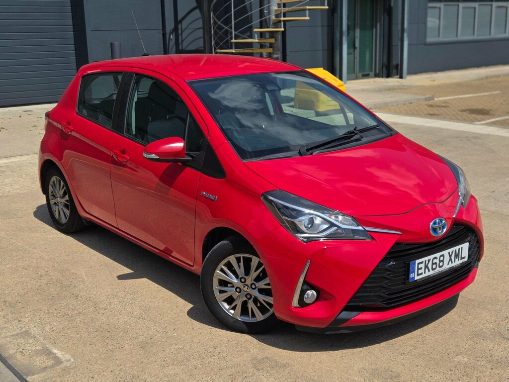 Toyota Yaris 1.5 Vvt-h Icon E-cvt Euro 6 Ss Red #5
