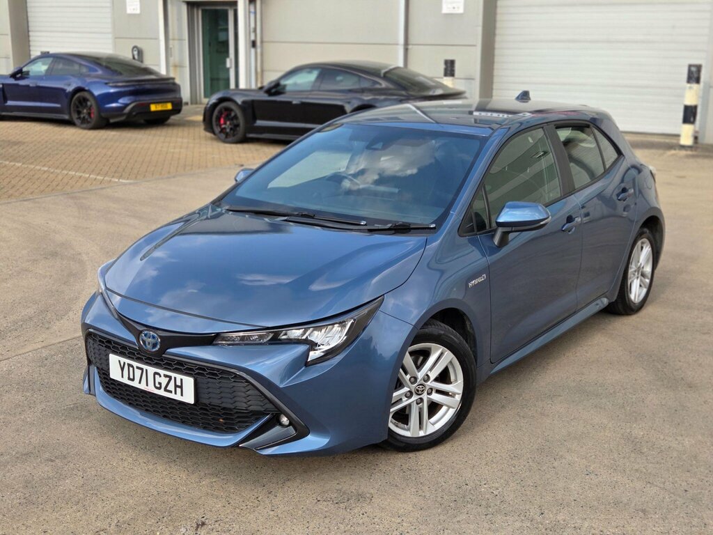 Toyota Corolla 1.8 Vvt-h Icon Cvt Euro 6 Ss Blue #5