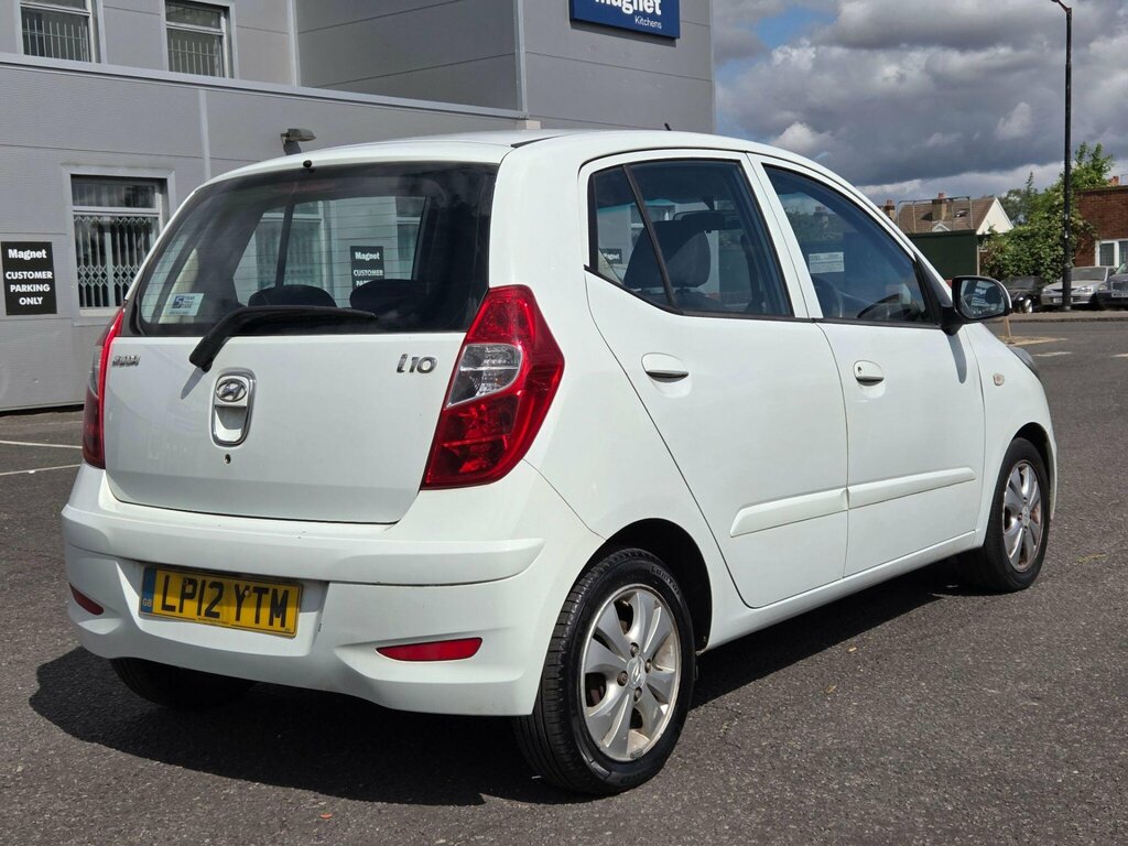 Hyundai I10 1.2 Active Euro 5 White #3