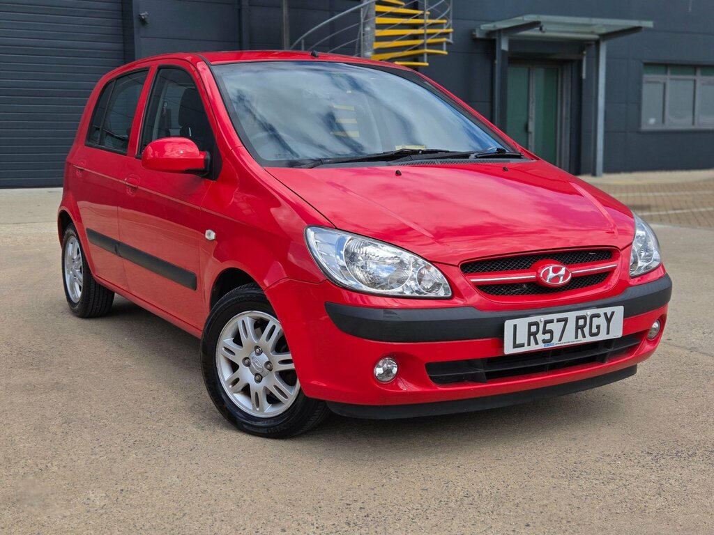 Hyundai Getz 1.4 Cdx Red #5