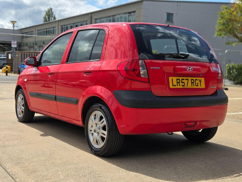 Hyundai Getz 1.4 Cdx Red #3