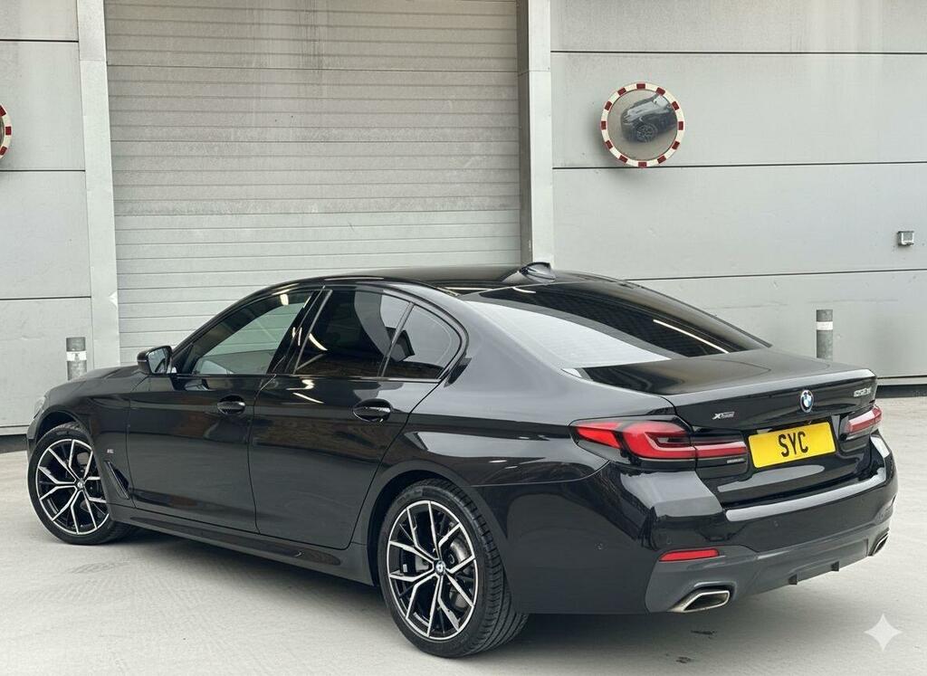 BMW 5 Series 2.0 520D Mht M Sport Steptronic Xdrive Euro 6 Ss GU72TVC Black #2