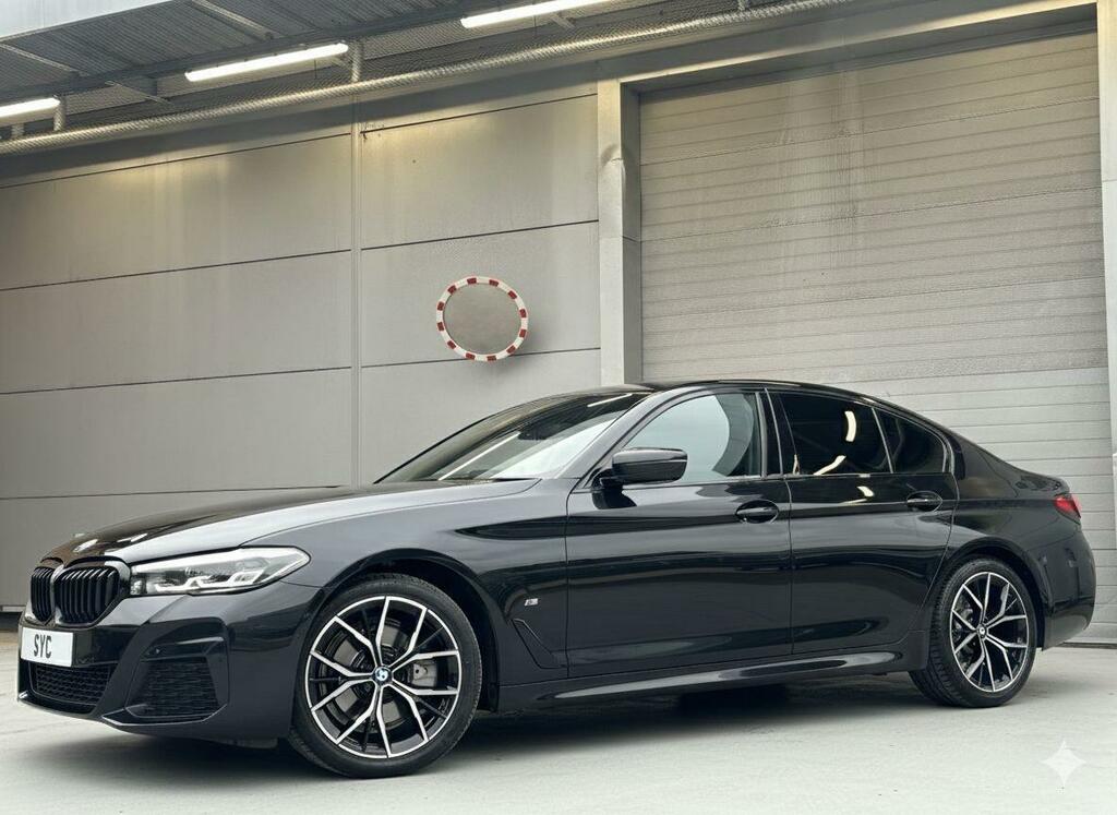 BMW 5 Series 2.0 520D Mht M Sport Steptronic Xdrive Euro 6 Ss GU72TVC Black #4
