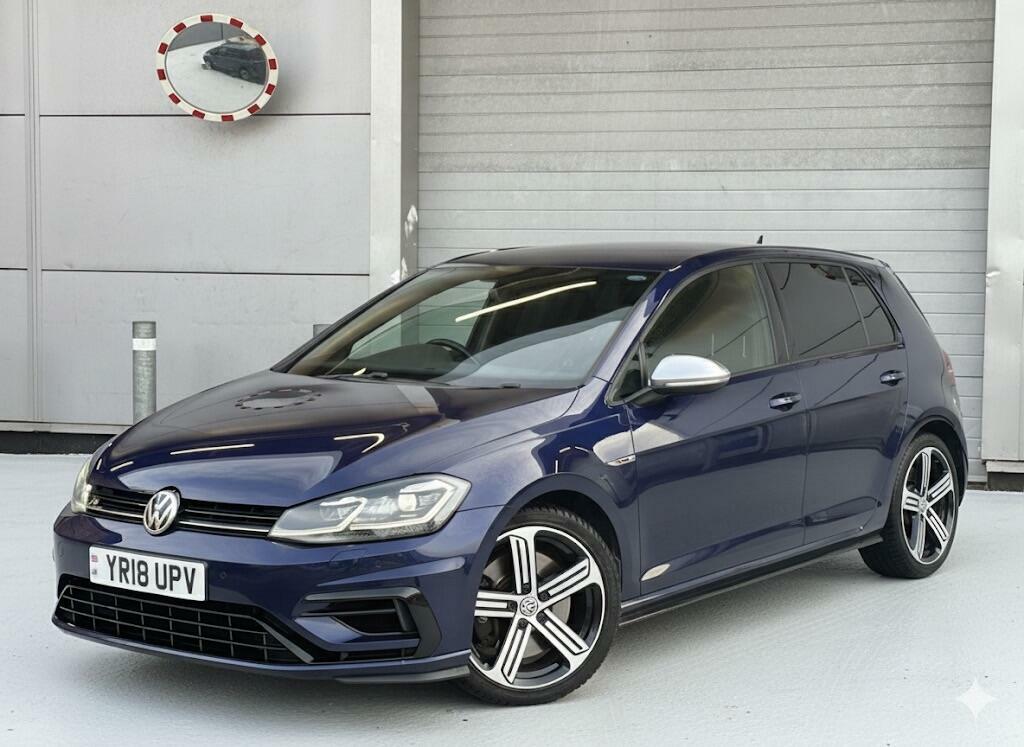 Volkswagen Golf 2.0 Tsi R Dsg 4Motion Euro 6 Ss YR18UPV Blue #2