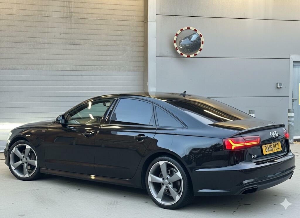 Audi A6 Saloon 2.0 Tdi Ultra Black Edition S Tronic Euro 6 Ss DA16PGZ Black #6