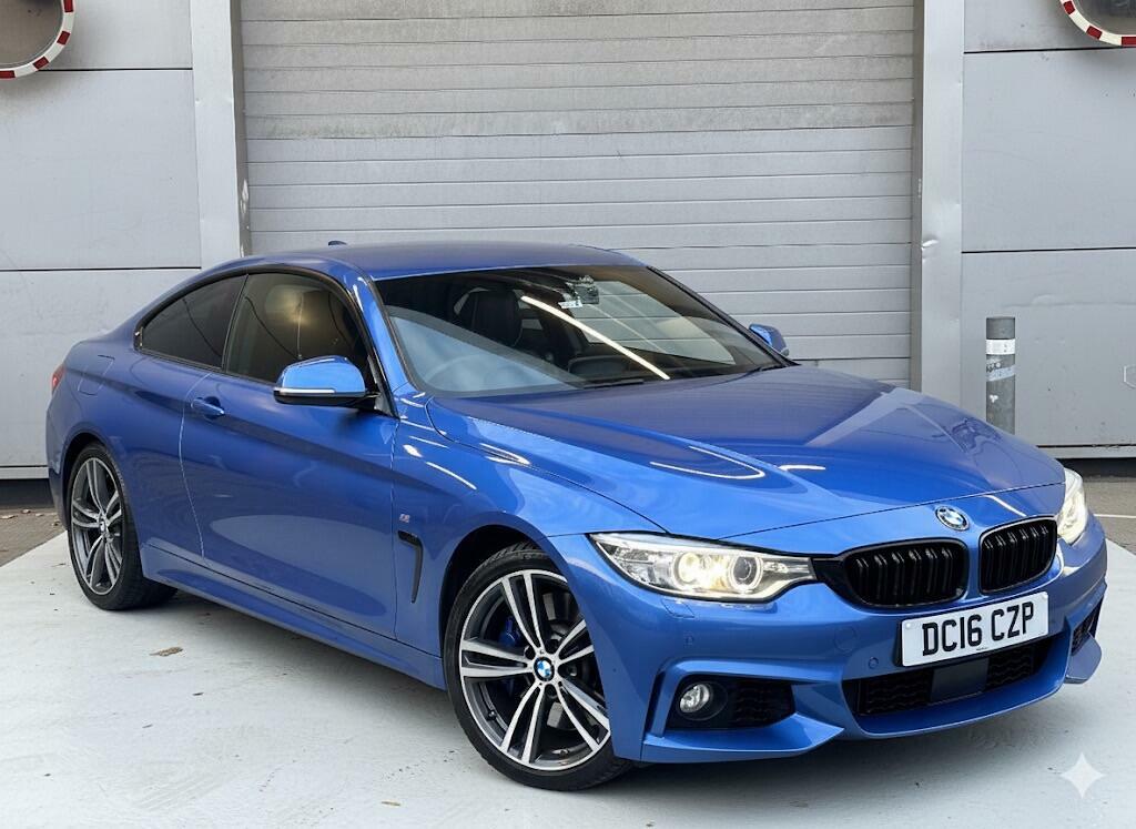 BMW 4 Series 3.0 440I M Sport Euro 6 Ss Blue #4