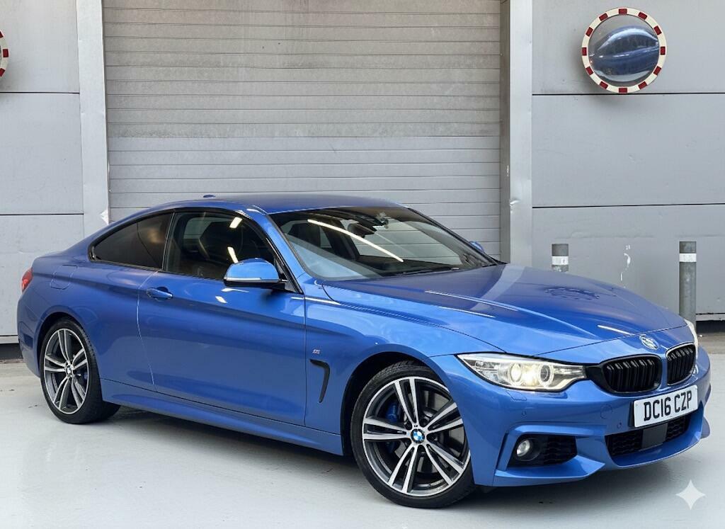 BMW 4 Series 3.0 440I M Sport Euro 6 Ss Blue