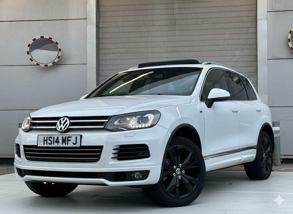Volkswagen Touareg 3.0 Tdi V6 Bluemotion Tech R-line Tiptronic 4Wd Eu HS14MFJ White #6