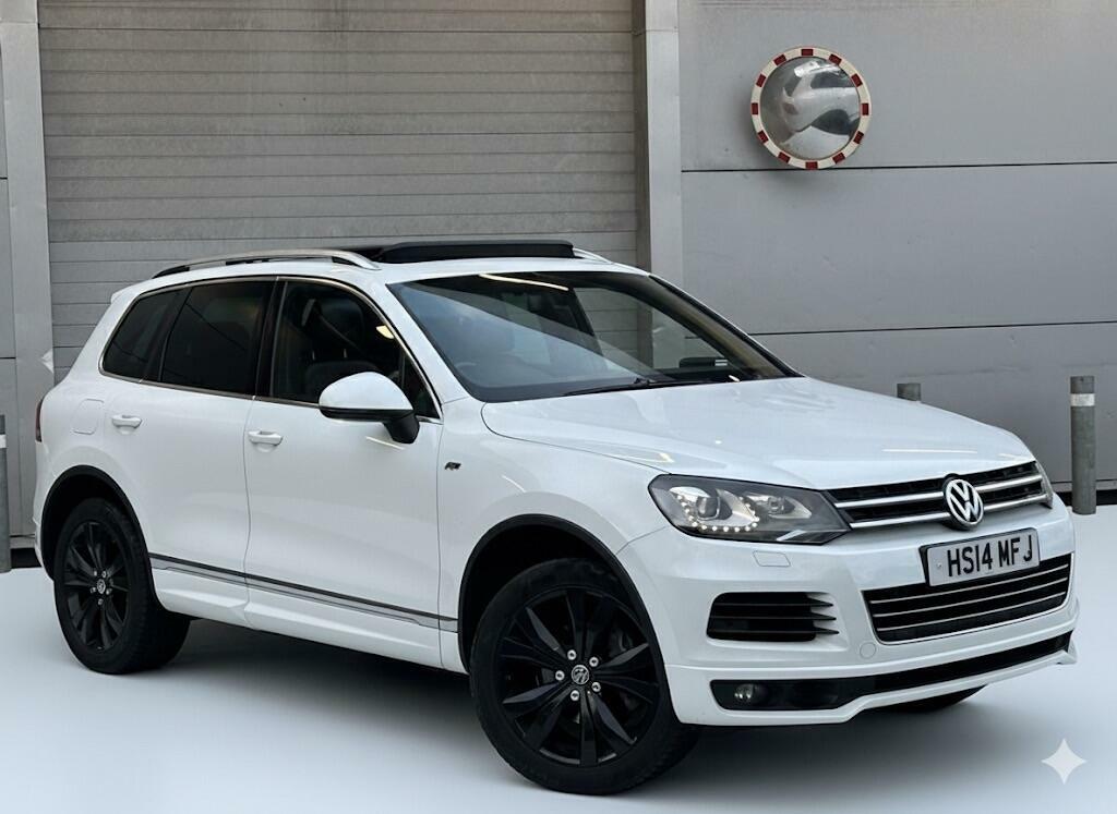 Volkswagen Touareg 3.0 Tdi V6 Bluemotion Tech R-line Tiptronic 4Wd Eu HS14MFJ White #4
