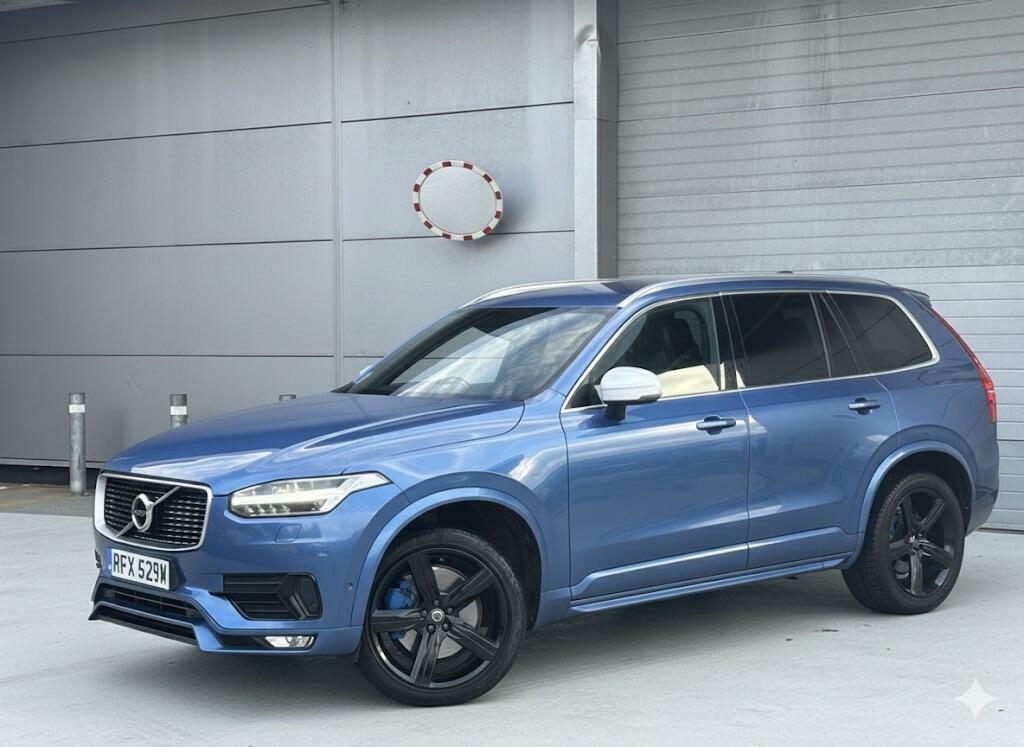 Volvo XC90 2.0 D5 R-design Geartronic 4Wd Euro 6 Ss RFX529W Blue #6