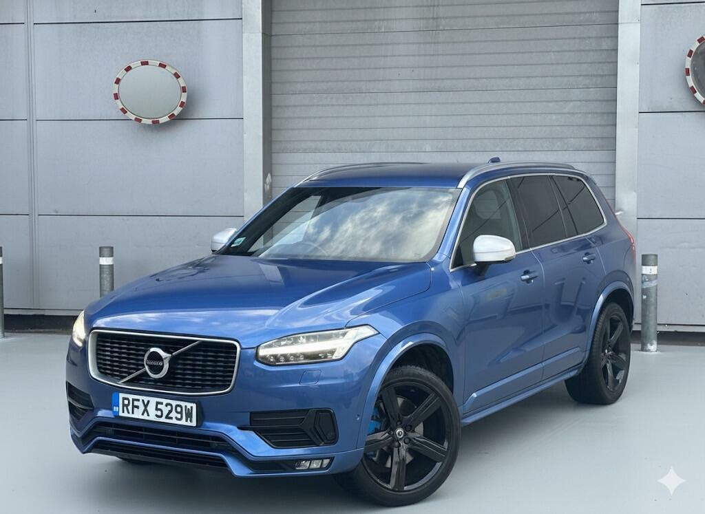 Volvo XC90 2.0 D5 R-design Geartronic 4Wd Euro 6 Ss RFX529W Blue #3