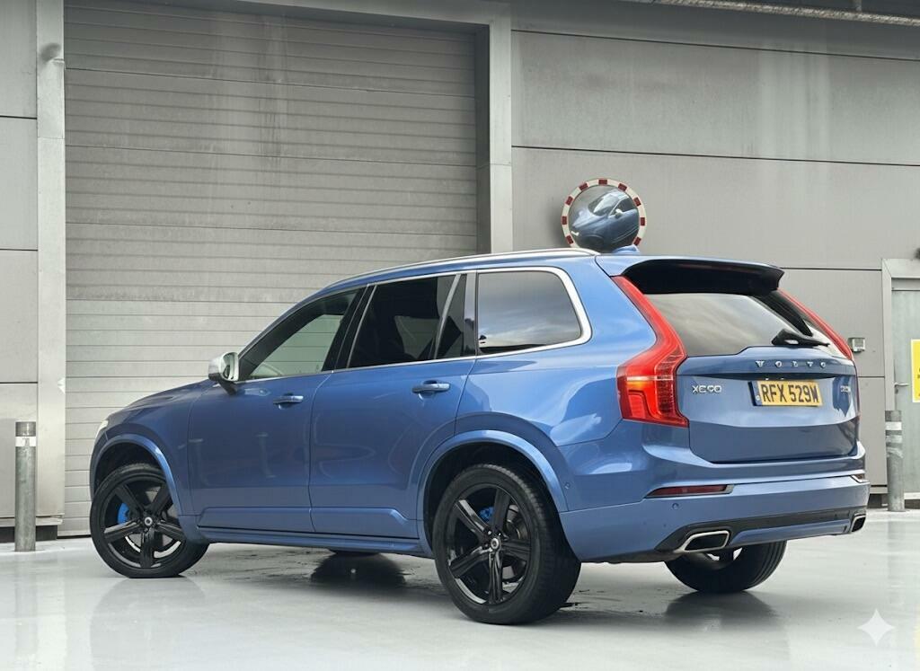 Volvo XC90 2.0 D5 R-design Geartronic 4Wd Euro 6 Ss RFX529W Blue #4