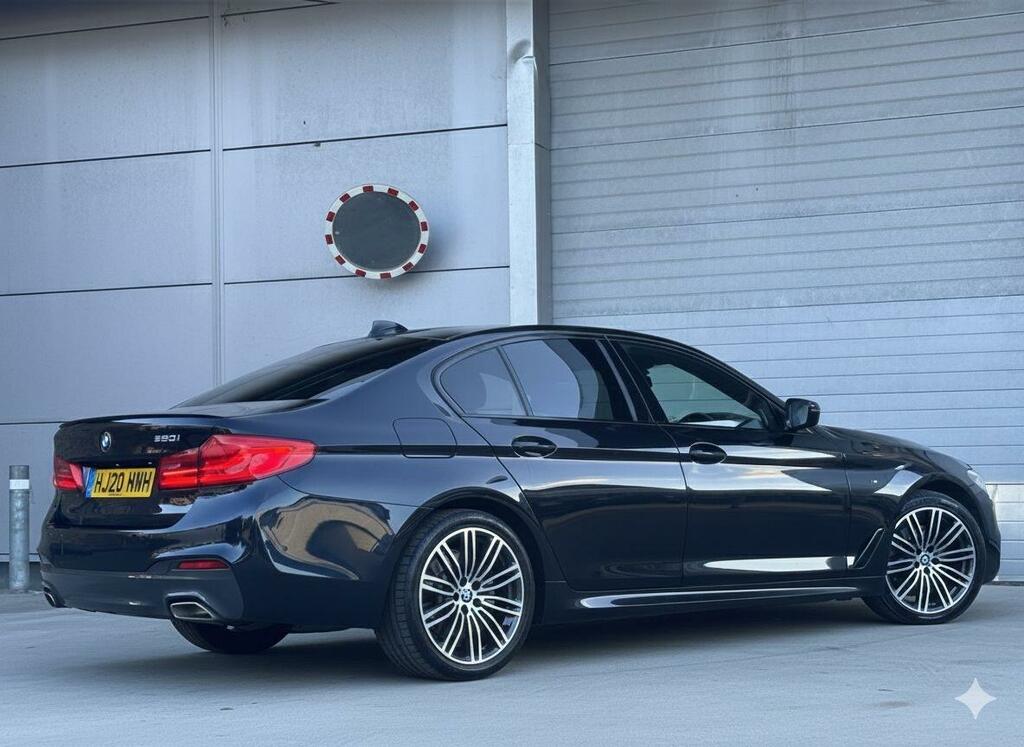 BMW 5 Series 2.0 520I Gpf M Sport Euro 6 Ss HJ20HNH Black #6