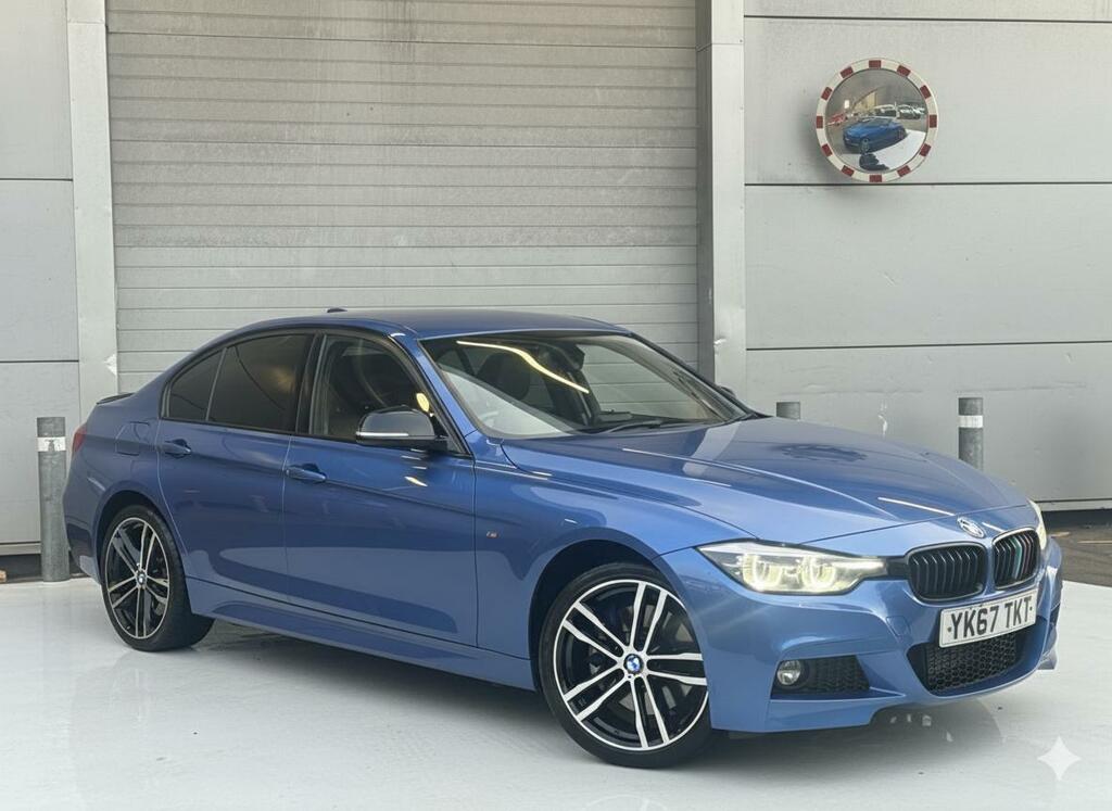BMW 3 Series 2.0 320D M Sport Shadow Edition Xdrive Euro 6 Blue