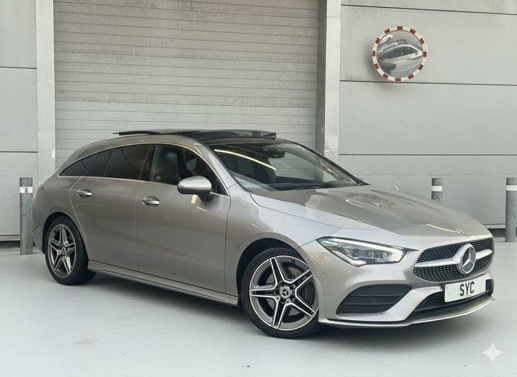 Mercedes-Benz CLA Class 2.0 Cla220d Amg Line Premium Plus Shooting Brake Silver