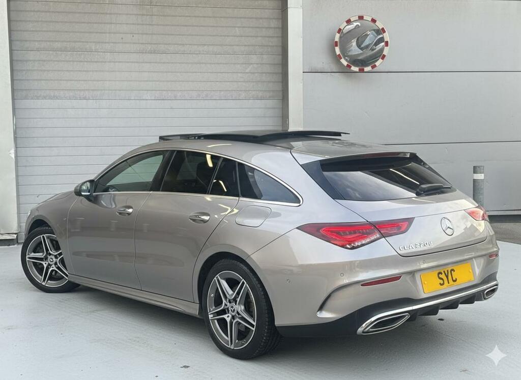 Mercedes-Benz CLA Class 2.0 Cla220d Amg Line Premium Plus Shooting Brake KP70OLR Silver #3