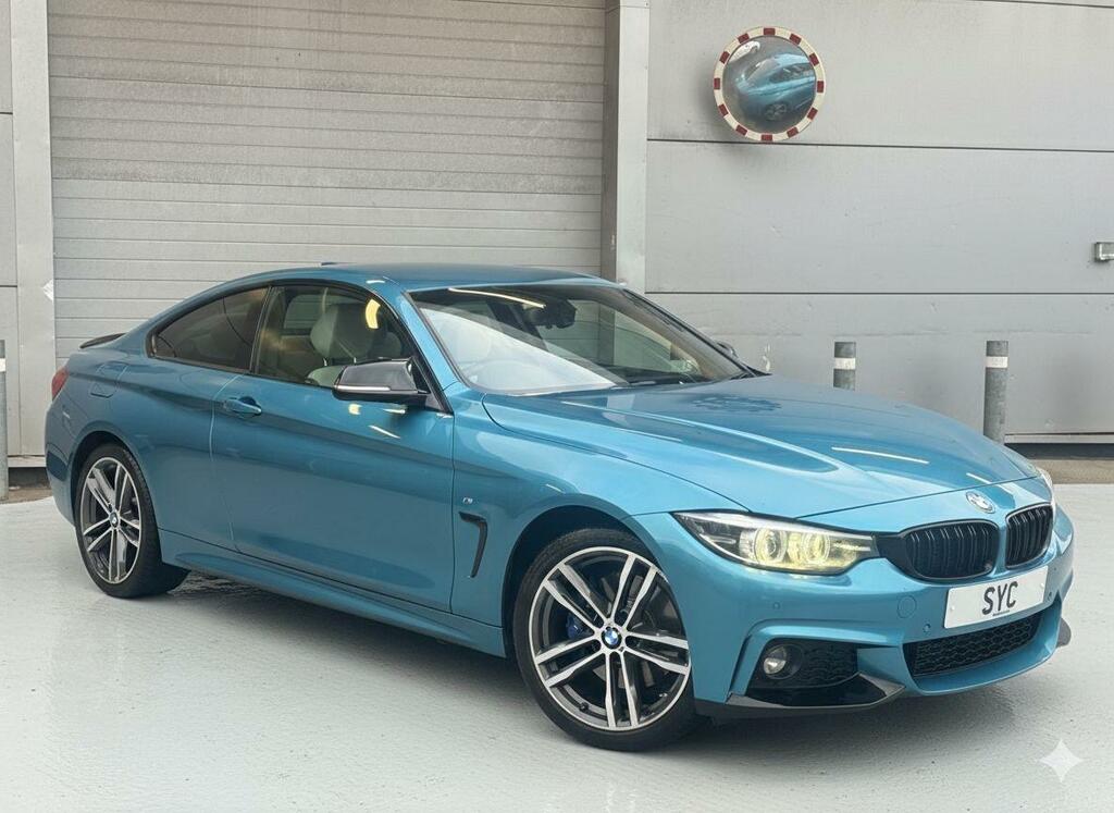 BMW 4 Series 2.0 420D M Sport Xdrive Euro 6 Ss Blue